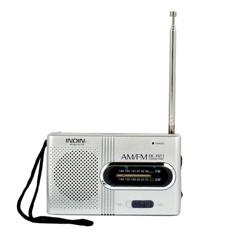 STree Mini Portable Pocket AM FM Radio Built In Speaker With Telescopic