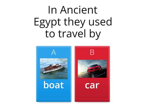 Ancient Egypt - Quiz