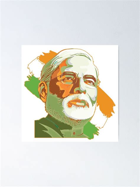 "Narendra Modi India Prime Minister Namo BJP Supporter" Poster for Sale ...