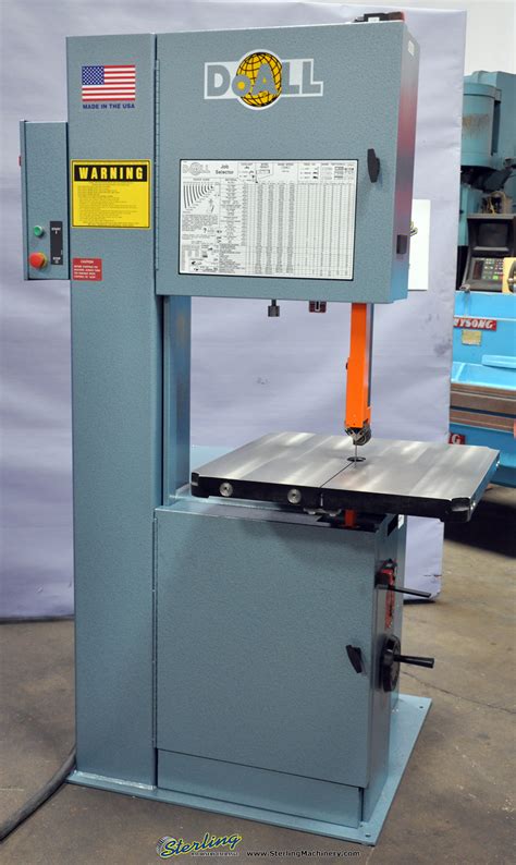 Brand New Doall Vertical Contour Bandsaw Saws Sterling Machinery