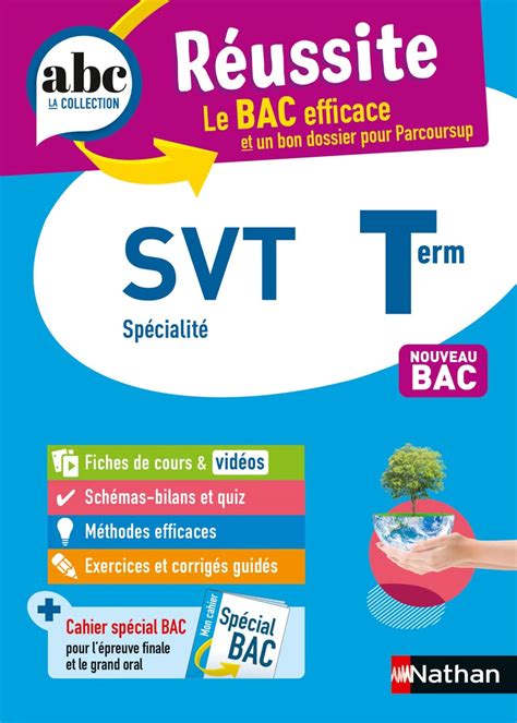 Svt Terminale Sciences De La Vie Et De La Terre Abc Réussite Bac