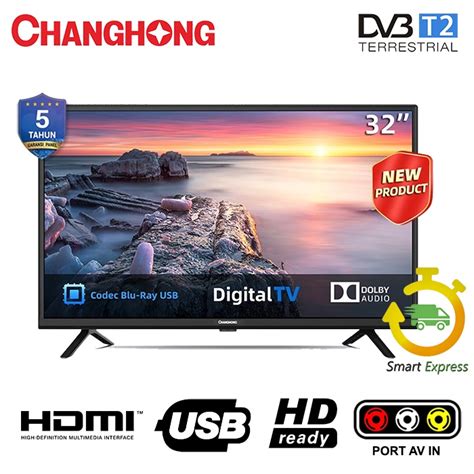 Jual TV LED CHANGHONG L32G5W 32G5W 32 INCH DIGITAL TV Shopee