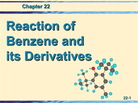 Reactions Of Benzene