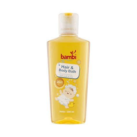 Jual Bambi Baby Hair And Body Bath 200ml Sabun Shampoo Bayi Shopee