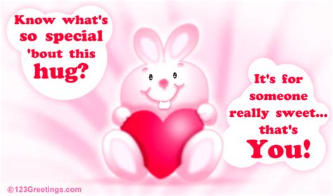 A Special Hug Free Warm Hugs Ecards Greeting Cards 123 Greetings