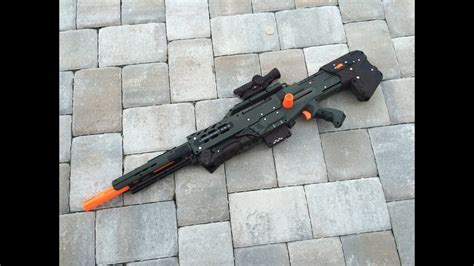 Mod Nerf Longshot Modification And Paintjob Youtube