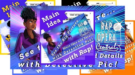 Fun Main Idea Lesson Ideas Using Rap Lyrics - Rap Opera for Kids