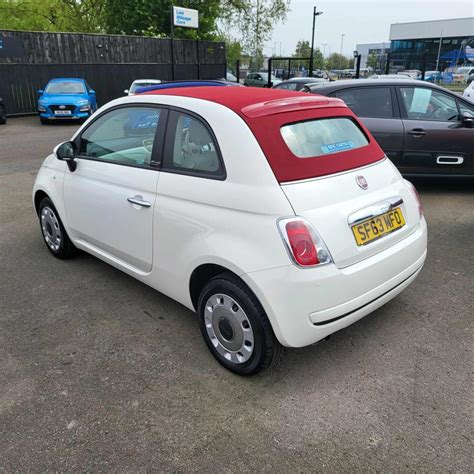 2013 Fiat 500 1 2 Pop 3dr Dualogic CONVERTIBLE Petrol Automatic EBay