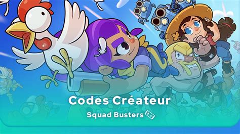 Codes Squad Busters Liste Des Codes De Janvier 2025 Mobi Gg