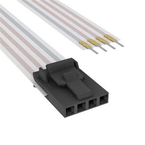 1.27mm 2.54mm Pitch jumper FFC Cables with male and female spade ...