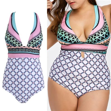 Sexy Women Swimw Ear One Piece Swimsu It Monokini Push Up Padded