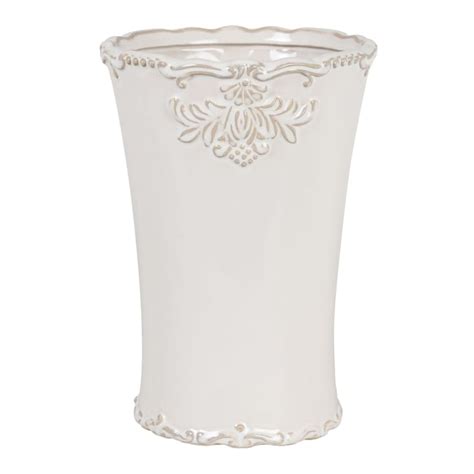 Vase En C Ramique Blanche H Cm Aristide Aristide Maisons Du Monde