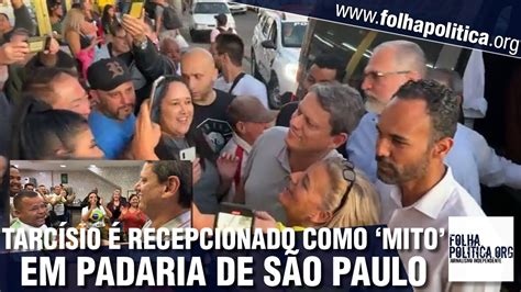 Ex Ministro De Bolsonaro Tarc Sio Recepcionado Em Padaria Aos Gritos