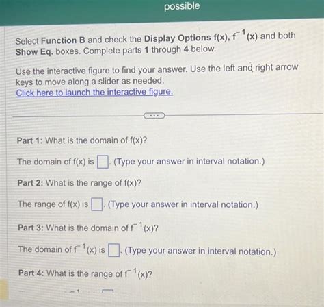 Solved Select Function B And Check The Display Options