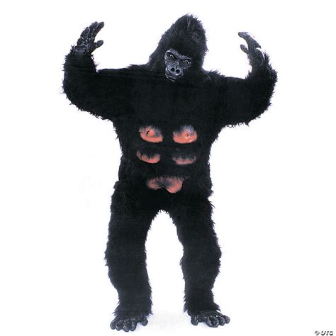 Mens Professional Gorilla Costume Standard Discontinued