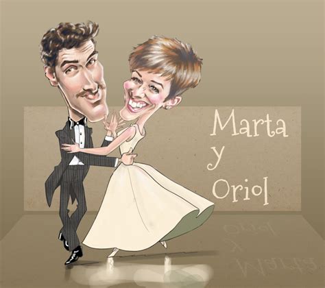 Caricaturas Para Bodas Original Y Divertido Caricaturas Anton