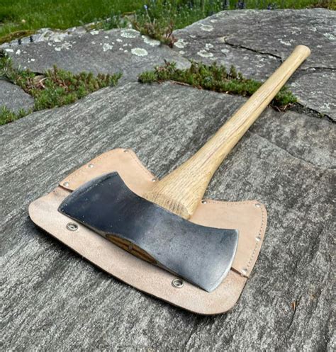 36" Double Bit Axe Handle White Hickory AAW Item # 1536-1 | Beaver-Tooth Handle Co.