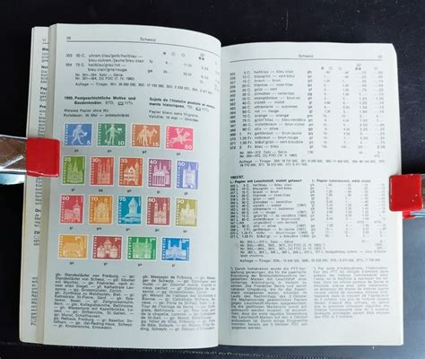 Briefmarkenkatalog Zumstein 1981 Schweiz Lichtenstein Kaufen Auf