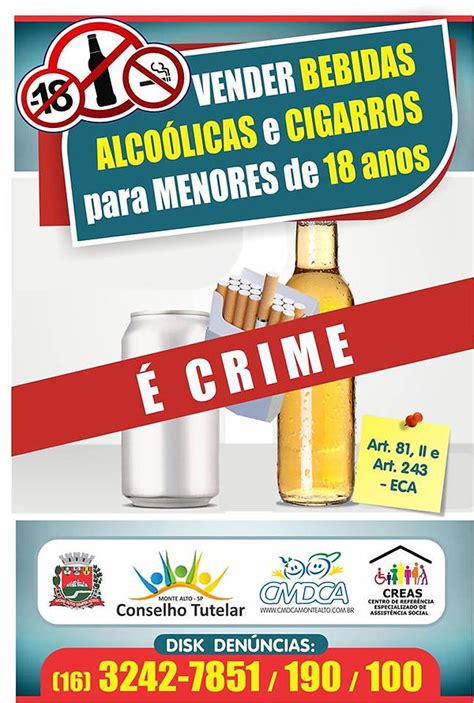 Campanha Bebidas E Cigarro Conselhotutelarma