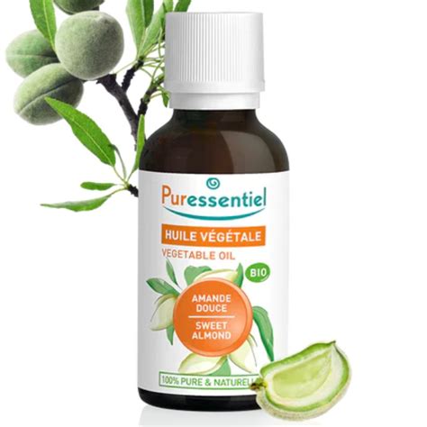 Puressentiel Huile Végétale Amande Douce Bio 30ml Maroc Parachezvous ma