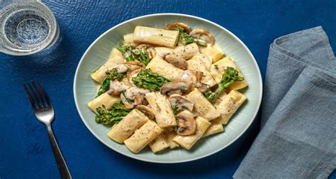 Creamy Truffle And Mushroom Rigatoni Recipe HelloFresh