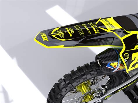 Beasty FLUORO Series Yamaha YZ YZF WR Graphics Kit Custom MX The