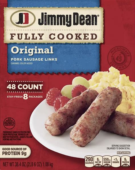 Pork Sausage Link Calories
