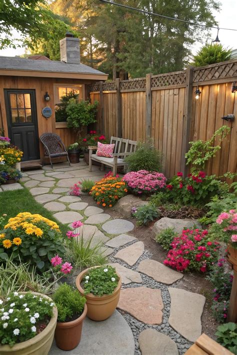 simple backyard landscaping  budget friendly