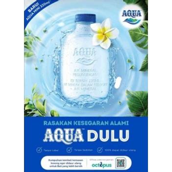 Jual Aqua Mini Aqua Botol Mini 220 ML Aqua Kemasan Baru Aqua