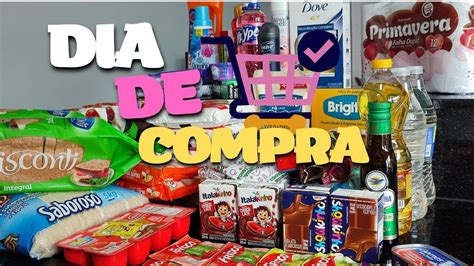 VEJA O QUE CONSEGUI COMPRAR 300 REAIS NO SUPERMERCADO YouTube