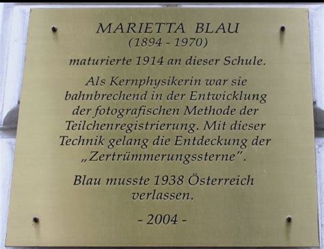 FrydeWelt On Twitter RT Peine01 Marietta Blau 29 April 1894