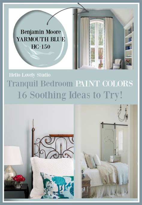 16 Soothing Bedroom Paint Colors For A Tranquil Retreat Hello Lovely