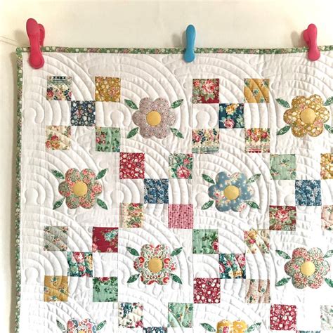 Cottage Garden Quilt Pattern Etsy