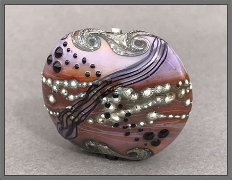 Handmade Lampwork Focal Bead Solana By Soul Of Glass Sra Ooak