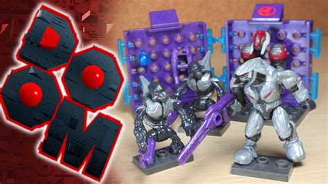 📷 Mega Bloks Halo Covenant Silver Combat Unit Doom Construx Review Youtube