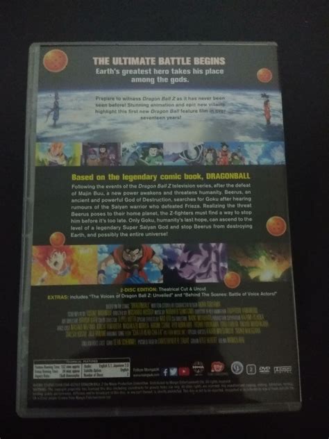 Dragon Ball Z Filme Dvd Campanh Olx Portugal