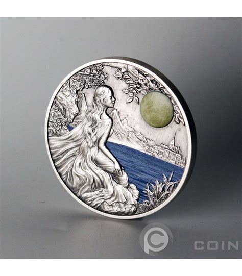 White Swan Oz Moneda Plata Francos Chad