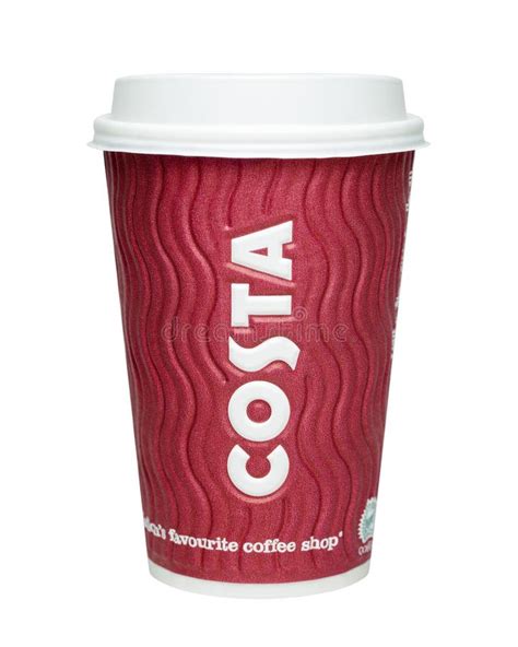 Costa Coffee Cup editorial stock image. Image of chain - 151477904