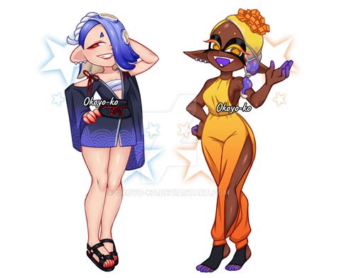 Splatoon 3 Deep Cut Shiver And Frye By Okoyo Ko On Deviantart