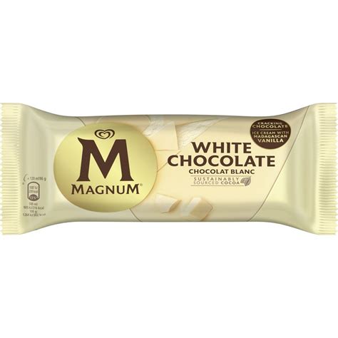 Magnum B Tonnet Glac Chocolat Blanc G Pas Cher Auchan Fr