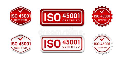 Iso 45001 Icon Occupational Health And Safety Standard Quality Symbol