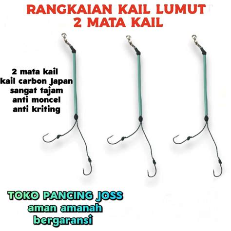 Jual Rangkaian Pancing Lumut Mata Kial Anti Moncel Shopee Indonesia