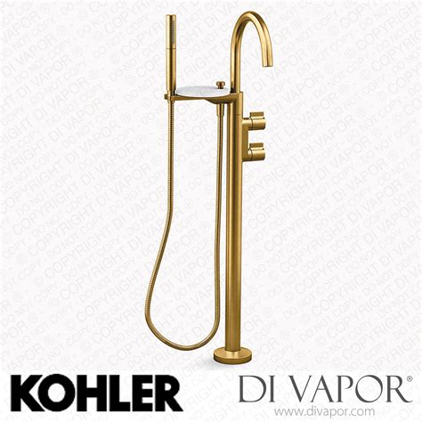 Kohler Floor Mount Bath Filler Trim With Lever Handles And Handshower