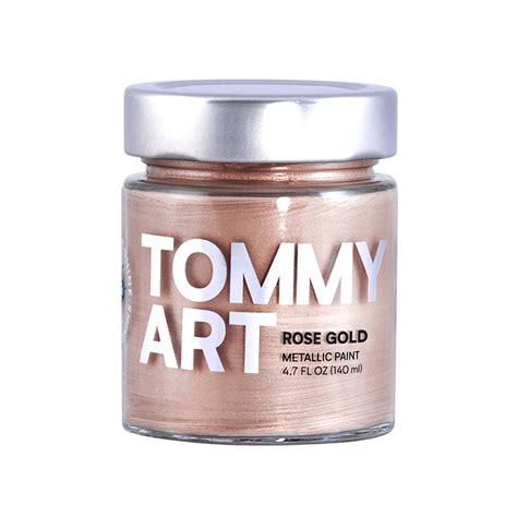 NEW! Rose Gold Metallic Paint | Tommy Art DIY Paint System