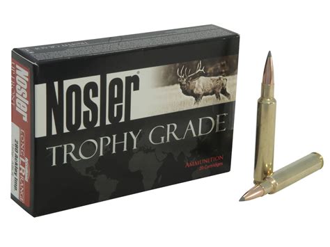 Nosler 280 Ackley Improved Ammunition Hunting 40059 140 Grain Ballistic Tip 20 Rounds