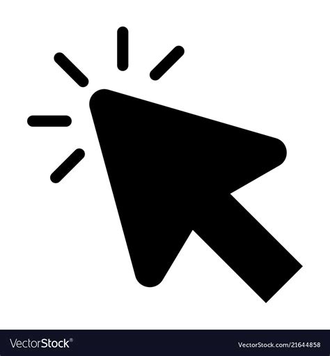 Cursor Icon Royalty Free Vector Image Vectorstock