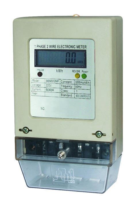 Customized Single Phase Kilowatt Hour Meter Wholesale Easy Maintainable Yinglang