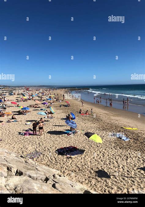 Costa da Caparica Beach, Portugal Stock Photo - Alamy