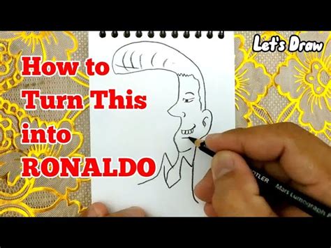 How To Draw Cristiano Ronaldo Simpsons