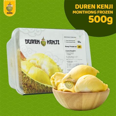 Jual Durian Montong Gr Frozen Manis Legit Kenji Duren Fresh